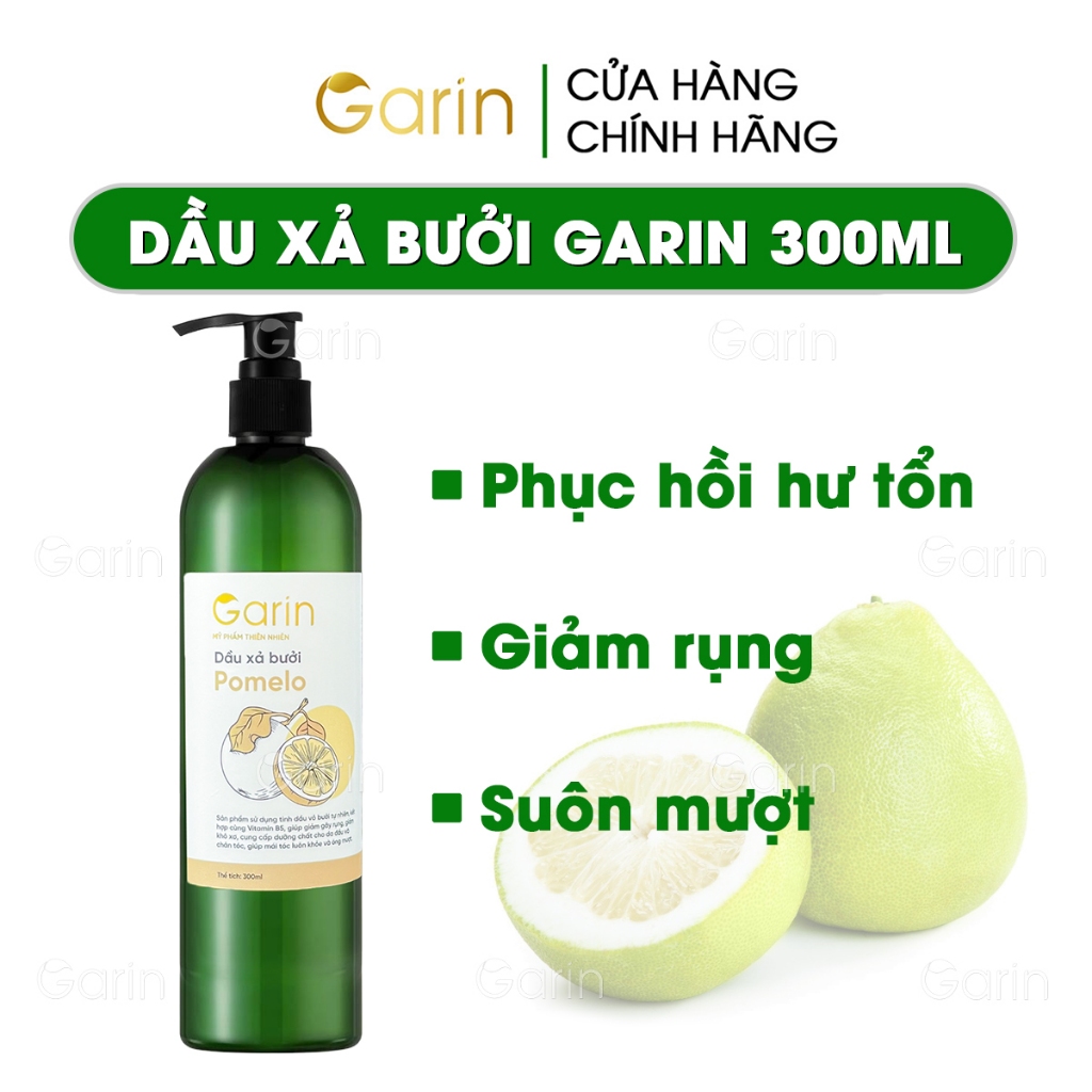 Đánh Giá Dầu Xả Bưởi Garin 300ml: Suôn Mượt, Giảm Khô Xơ, Kích Mọc Tóc Hiệu Quả
