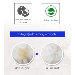 Nước giặt, nước xả cao cấp thuần chay ATONO2, thành phần tự nhiên, pH trung tính, an toàn cho trẻ từ sơ sinh 1000ml