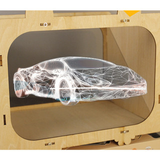Hộp Phát Video 3D từ điện thoại hộp 3D ảnh động phát triển trí não, giúp bé nhận biết các loài động vật Hộp Giải Trí