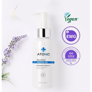 Dầu massage thuần chay cho bé Atono2 Relaxing Aroma oil giúp tăng cường độ ẩm, dưỡng da sáng 150ml