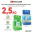 Cát Vệ Sinh Cho Mèo, Cát Mèo Đậu Nành Tofu Max Clean 2.5KG