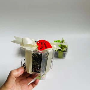 Hộp điều ước gồm 50 viên nang chữa lành, ruy băng và tag trái tim xinh xắn làm quà tặng