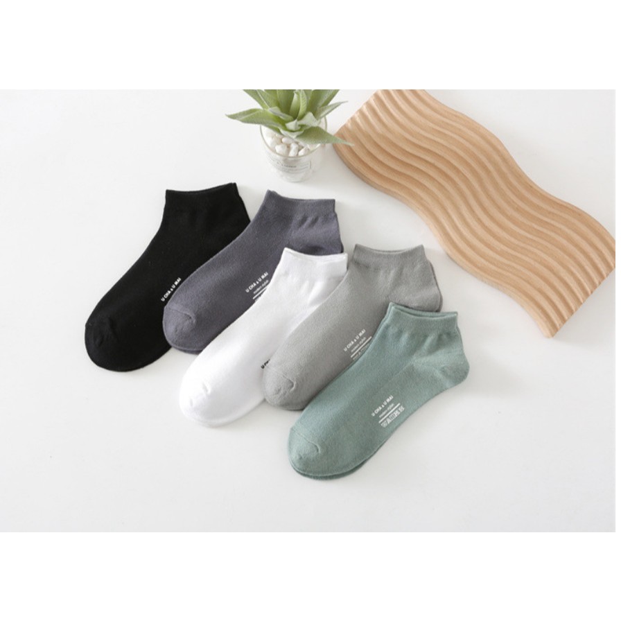 Vớ cotton Nam công sở 5 màu, cực thấm mồ hôi và khử mùi rất tốt.