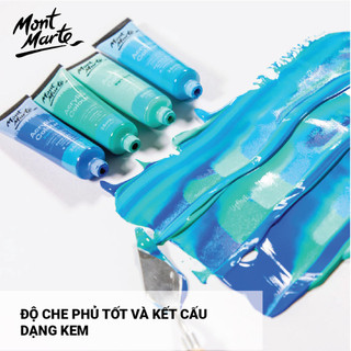 [Hỏa tốc HCM]  Bộ Màu Acrylic Cao Cấp Mont Marte Signature 18/24/36/48 Màu x Tuýp 36ml