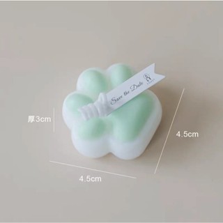 Nến thơm hình chân cún xinh xắn nhiều màu dùng làm quà tặng sinh nhật, quà valentine, quà noel, tốt nghiệp