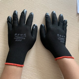 Combo 12 Găng Tay Bảo Hộ Lao Động 388 Phủ Sơn Pu Bảo Vệ Tay, Chống Trơn Trượt Loại 1 Hàng Dày Dặn Ôm Sát Tay