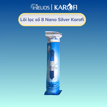 Lõi Lọc Nước Số 8 Karofi Nano Silver Chính Hãng - Lõi Nano Bạc Cho Máy Lọc Nước RO