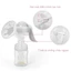 Máy Hút Sữa Bằng Tay JUBON Silicone Mềm Mại Cho Mẹ Sau Sinh, Nhỏ Gọn, Không Gây Tiếng Ồn, Dễ Vệ Sinh IQKAO