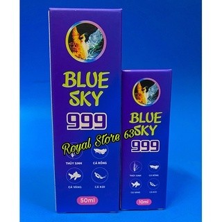 Blue Sky 999 Xử Lý Hầu Hết Các Loại Nấm Cho Cá Cảnh 10ml, 50ml