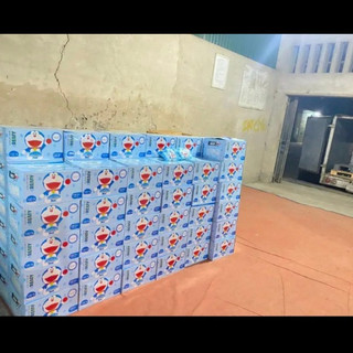 KHĂN ƯỚT PHÚ ĐẠT HÌNH DOREMON GÓI 120 TỜ ☘️Thành phần: Vải không dệt mềm mại