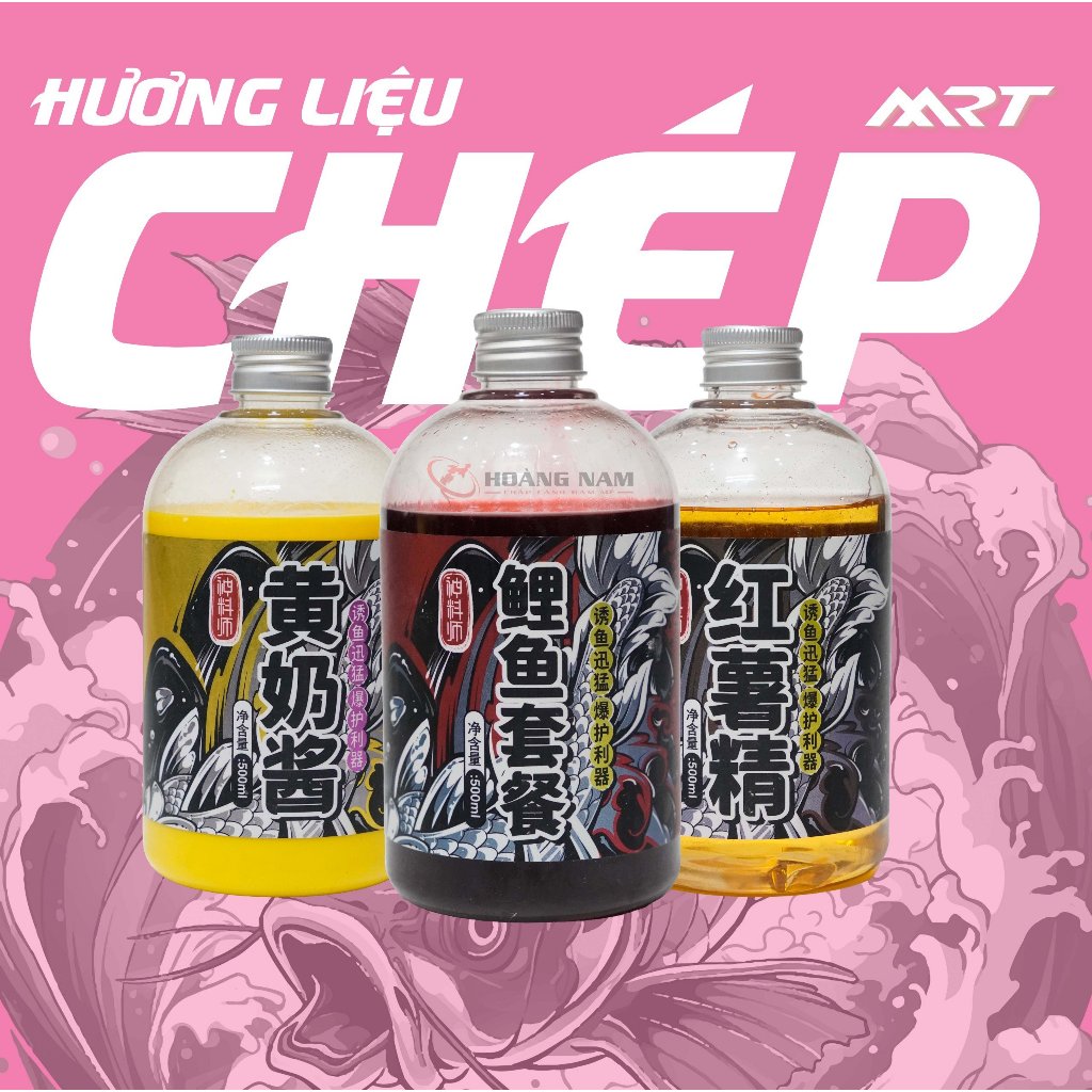 Hương Liệu Chép MRT Chai Lớn 500g