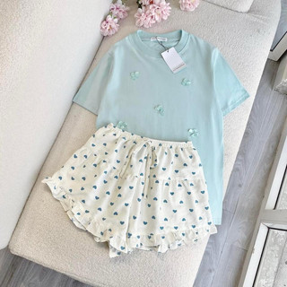 𝗛𝗮̀𝗻𝗴 𝗰𝗵𝗶́𝗻𝗵 𝗵𝗮̃𝗻𝗴 Áo lẻ cotton đính nơ nhiều màu xinh xắn - O.N WORKSHOP
