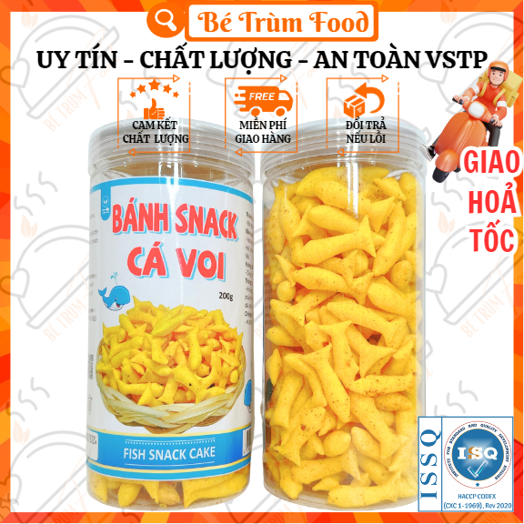 Bánh Snack Cá Phồng Vị Phô Mai Giòn Cay - Đạt Chuẩn VSATTP | Shopee ...