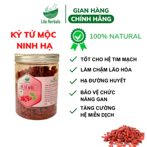 Kỷ tử Ninh Hạ - Dược thảo Lila - 100% Organic, không sử dụng chất bảo quản