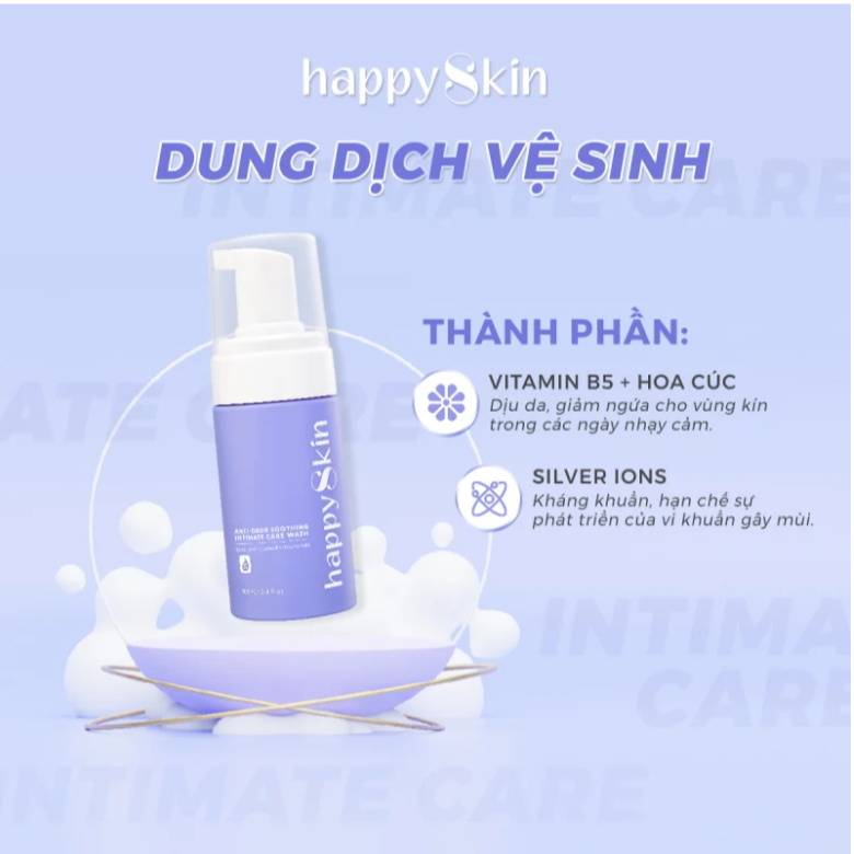 Ảnh [KOL LIVE] Dung Dịch Vệ Sinh Emmié Anti-Odor Soothing Intimate Care Wash 100ml 2
