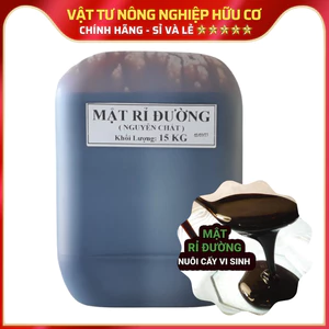 MẬT RỈ ĐƯỜNG: Nuôi Vi Sinh, Ủ Phân Bón, Lên Men Thức Ăn Chăn Nuôi, Xử Lý Nước Thải - Can 15KG