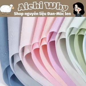 Giấy gói Hoa trơn Mika bóng mờ sang chảnh