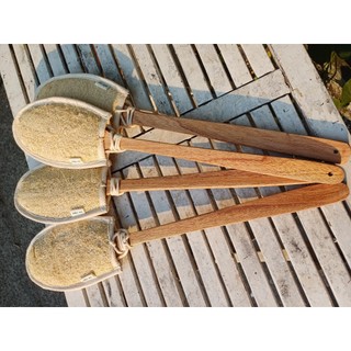 (Mộc Xơ) Cây Chà Lưng Xơ Mướp Dài 45cm - Cây Kì Lưng - Xơ Mướp Tắm - Sơ Mướp