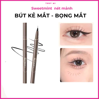 Bút Kẻ Mắt Và Bọng Mắt SWEET MINT đầu mảnh 0.05mm Chống Thấm Nước Lâu Trôi