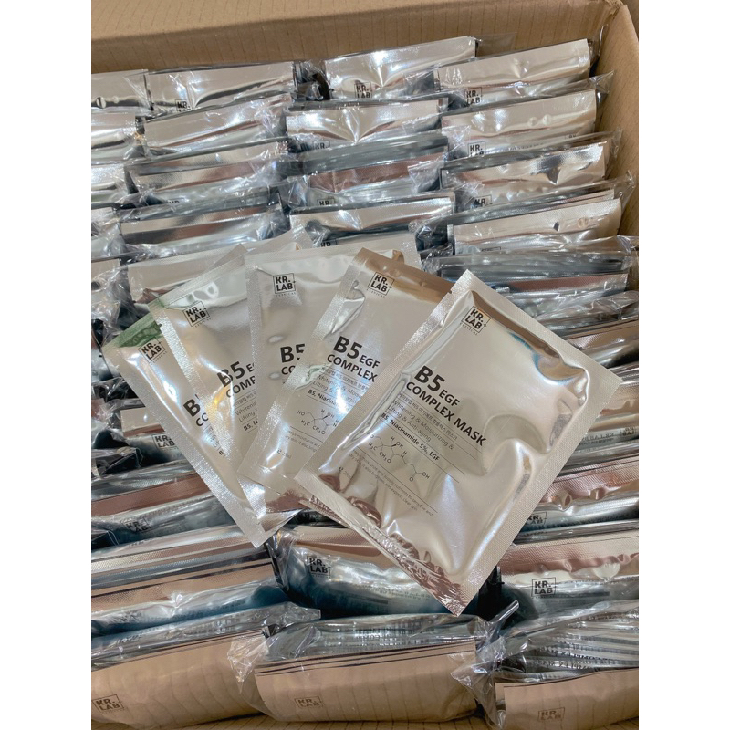 1-5 miếng Mặt nạ Kr.lab B5 EGF complex mask - hạn 2028 Hàn Quốc IS259