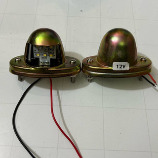 Đèn Led soi biển số bằng sắt siêu bền điện 12v 24v.