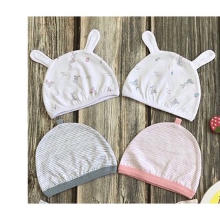 Mũ Sơ Sinh Miomio Cotton Mẫu Mới Mỏng Mềm Thoáng Mát Cho Bé | Minizon Kids
