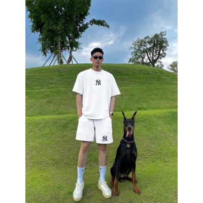 Đồ Bộ Nam Mùa hè in hình cực chất NY Yaankes, áo thun cotton cực mát