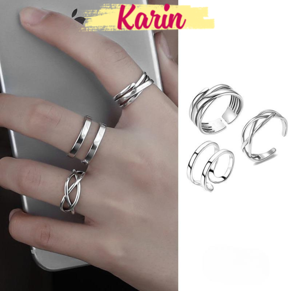 Ring, adjustable by Karin Accessories