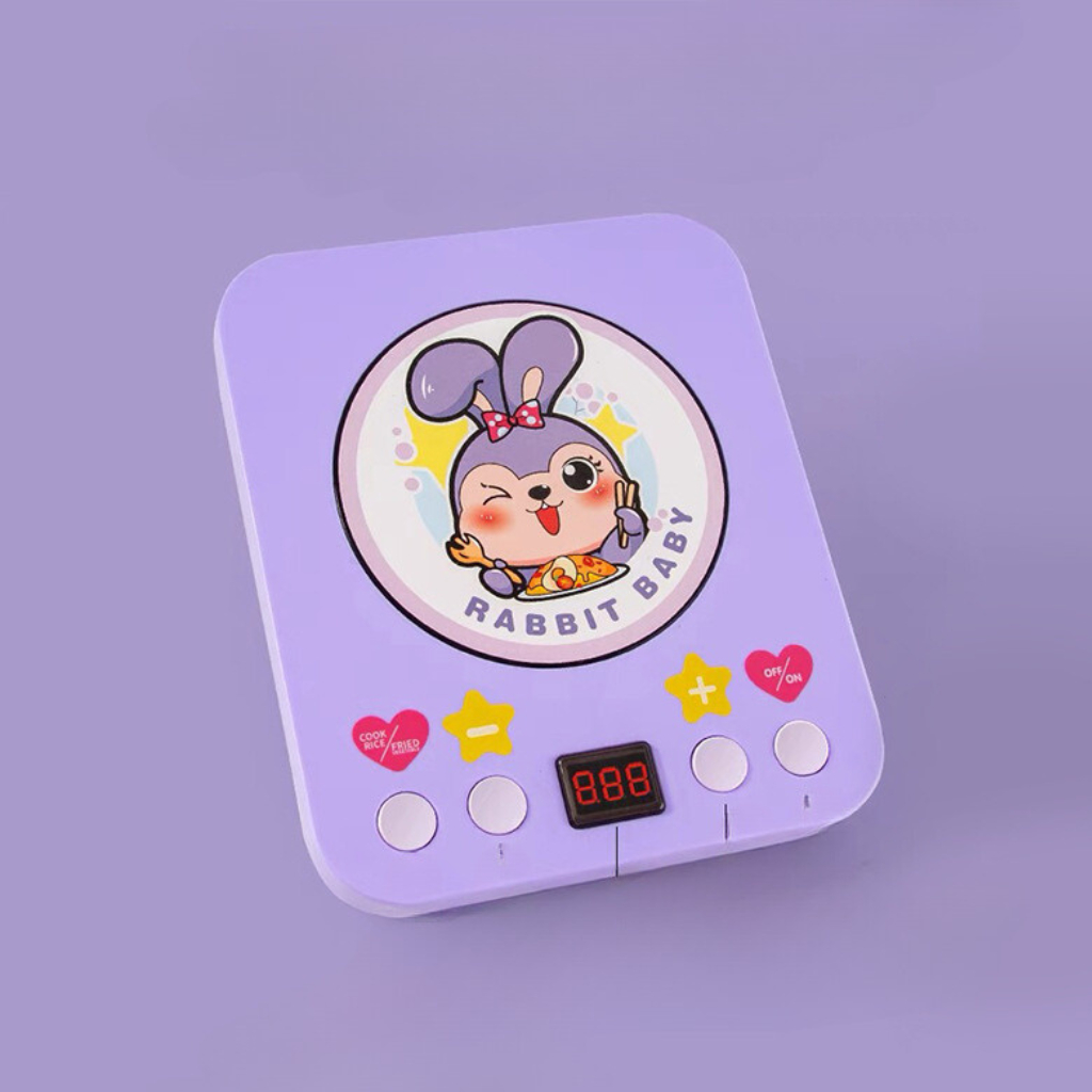 Đồ Chơi Nấu Ăn Đồ Chơi Cho Bé Gái Trai Bộ Đồ Chơi Đồ Chơi Trẻ Em Nhà Bếp Bếp Tím- Đồ Chơi Cho Bé PUKAPI