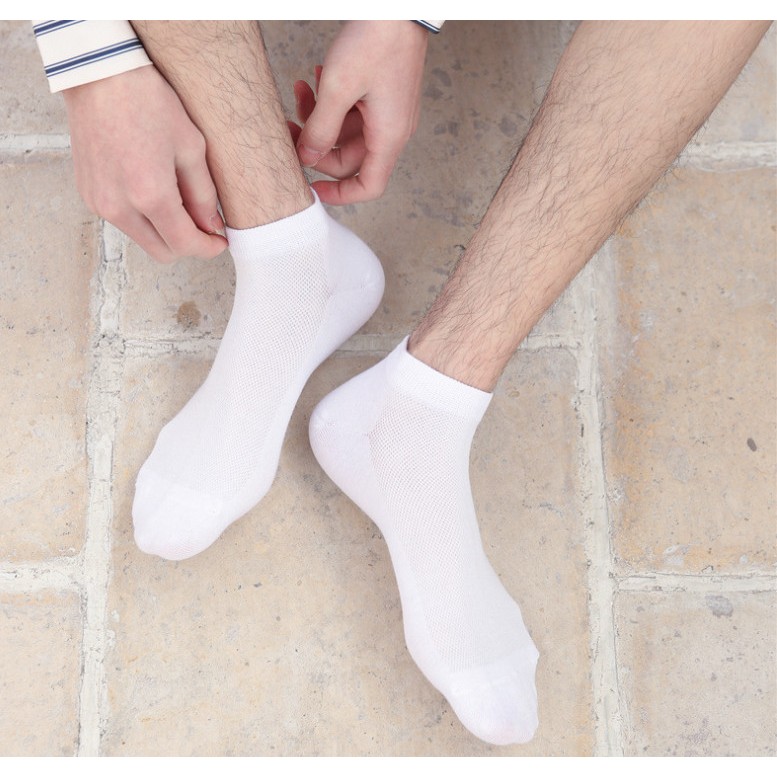 Vớ cotton Nam công sở 5 màu, cực thấm mồ hôi và khử mùi rất tốt.