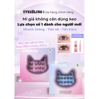 Lông Mi giả tự dính không cần dùng keo Eyes Bling- thế hệ mới có thể tái sử dụng nhiều lần( bao bì mới cải tiến hơn)