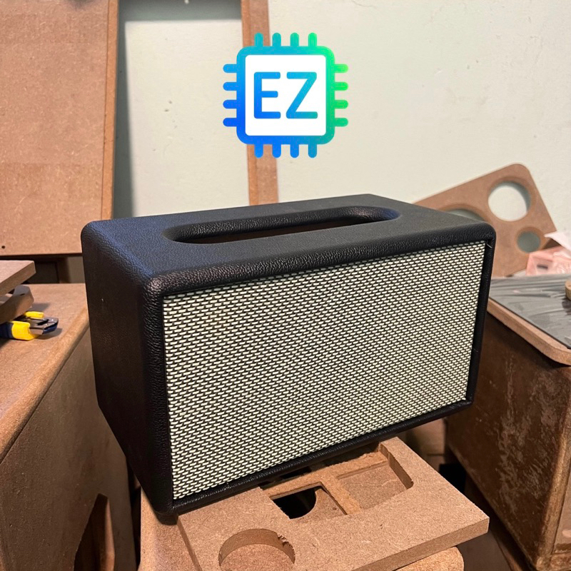 Thùng loa, box loa cho combo loa midbass 2,75 inch có sẵn ống hơi bọc ...