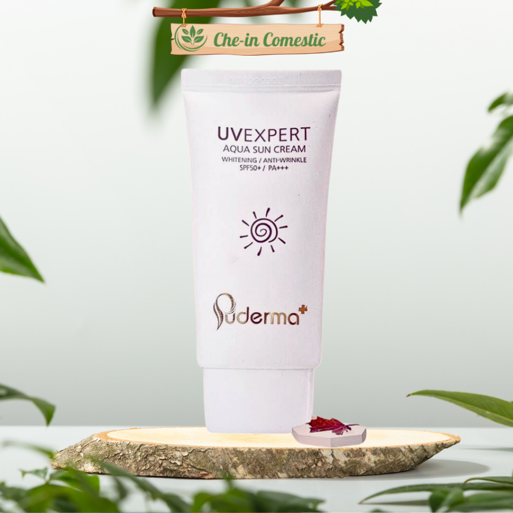 Kem chống nắng nâng tone Puderma 60ml cho da dầu mụn - Hình ảnh thực tế