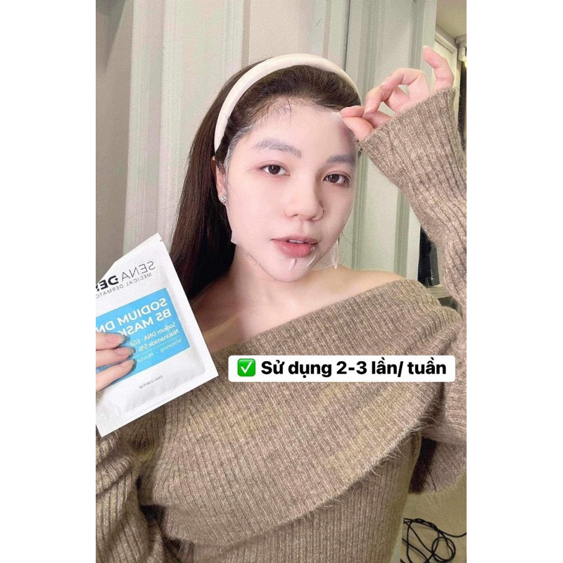 30-50 Mặt nạ Sena demar Sodium DNA B5 mask hd 2028 mặt nạ senademar HQ IS136