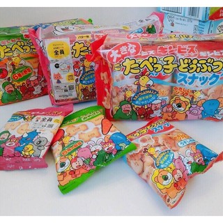 Bánh Ăn Dặm Ginbis Hình Thú 27gx6 Gói Nhật Bản, Bánh Quy Cho Bé