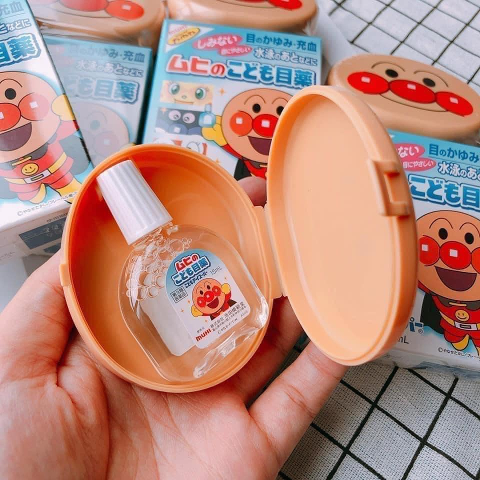 Dung dịch nhỏ mắt Muhi Nhật Bản cho trẻ em (15ml)Tibongstore