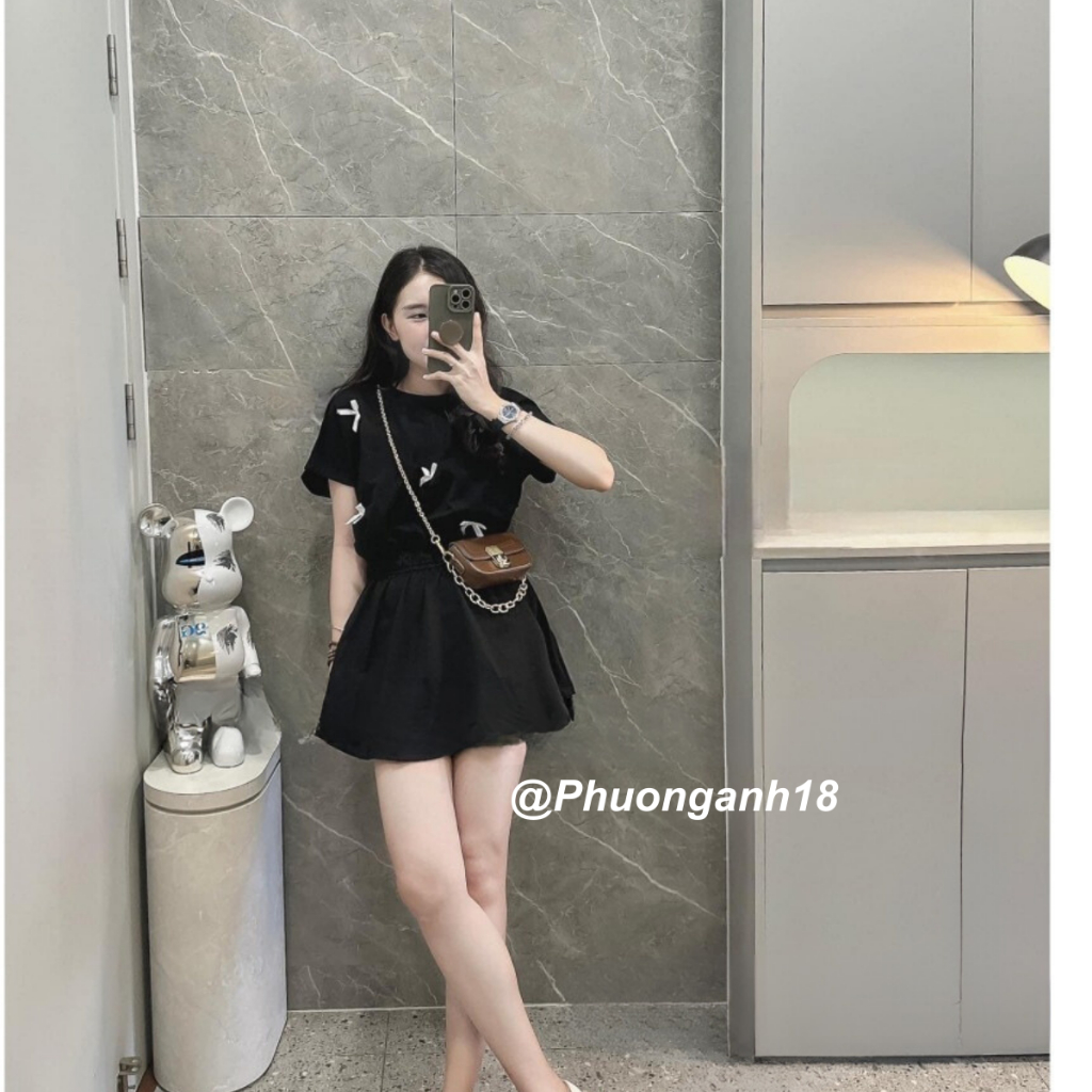 váy công sở,buộc nơ xinh xắn cho các chị em, hàng quảng châu phong cách hàn quốc