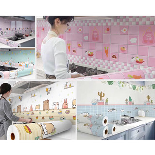 Cuộn 10m Decal dán bếp tráng nhôm, dán tường, dán bàn, khổ rộng 60cm chống nước chịu được nhiệt độ cao dễ lau chùi