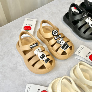 Dép Sandal Rọ độc lạ cho bé sticker nhân vật Hoạt Hình 3d phong cách Chất Liệu cao su Êm Mềm Siêu Nhẹ Cho Bé (sd43)