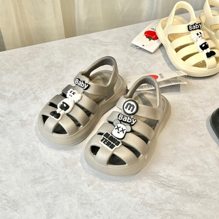 Dép Sandal Rọ độc lạ cho bé sticker nhân vật Hoạt Hình 3d phong cách Chất Liệu cao su Êm Mềm Siêu Nhẹ Cho Bé (sd43)