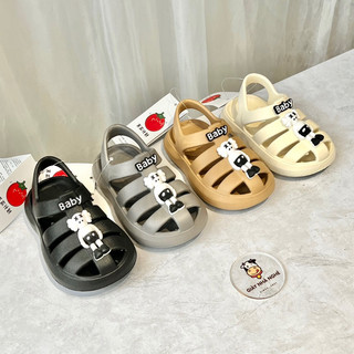 Dép Sandal Rọ độc lạ cho bé sticker nhân vật Hoạt Hình 3d phong cách Chất Liệu cao su Êm Mềm Siêu Nhẹ Cho Bé (sd43)