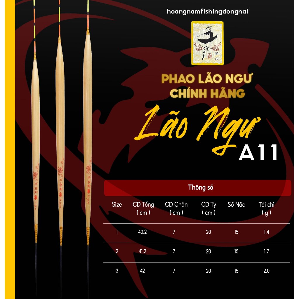 Phao Cỏ Lão Ngư - A11