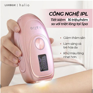 Máy triệt lông lạnh cá nhân Halio IPL Cooling Hair Removal Device - Bảo hành 2 năm