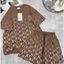 Set Bộ Thể Thao Nữ Họa Tiết Thêu Logo NY Mặc Thoáng Mát-Bộ Nam Nữ In Chữ Ny Toàn Thân Chất Cotton Phong Cách Boy Phố2024