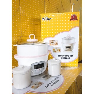 Nồi Nấu Chậm Bear 0.8L, 1.6L – Phiên Bản Quốc Tế – Bảo Hành 18 Tháng