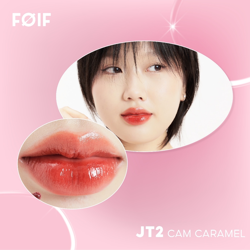 Ảnh Son Tint Bóng Thuần Chay, Ẩm Mọng, Bền Màu FOIF Juicy Fit Tint 3g 4