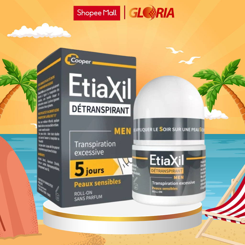 Ảnh Lăn Khử Mùi Và Ngăn Mồ Hôi Chuyên Sâu Etiaxil Men 15ml 1