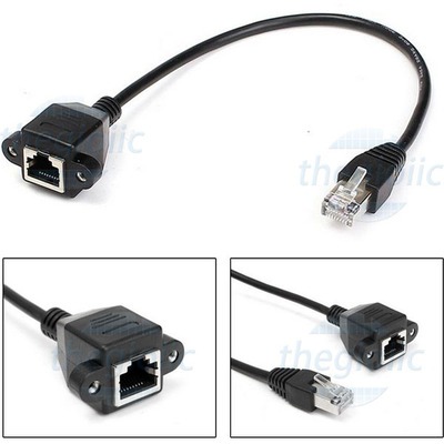 Dây Cáp RJ45 Đực To RJ45 Cái Dài 30cm | Shopee Việt Nam