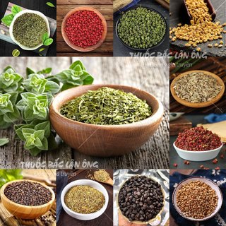 Lá kinh giới tây khô 100g (Lá oregano nguyên liệu món Âu) - Lãn Ông