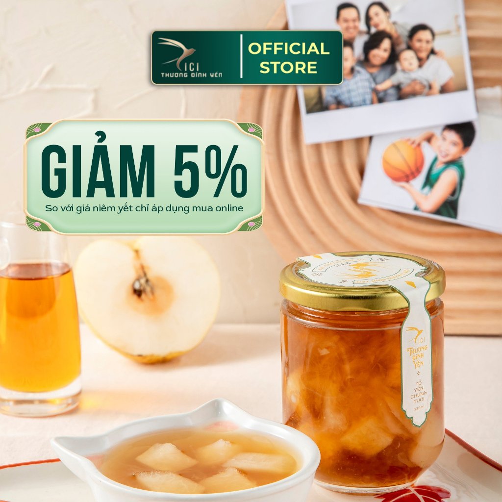 Ảnh 1 Hũ 120ml Yến Baby Chưng Tươi Nóng CICI THƯỢNG ĐỈNH YẾN Cho Người Lớn Tuổi Bà Bầu Yến  Chưng Cho Bé 3